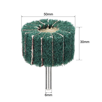 Harfington Shank Mounted Flap Wheel Buffing Polishing Wheel