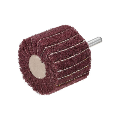 Harfington 6mm Shank Mounted Flap Wheels Buffing Polishing Wheels 3pcs