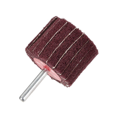 Harfington 6mm Shank Mounted Flap Wheels Buffing Polishing Wheels 3pcs