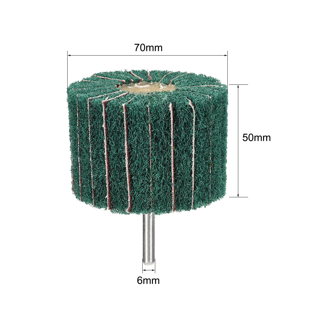 Harfington Shank Mounted Flap Wheel Buffing Polishing Wheel