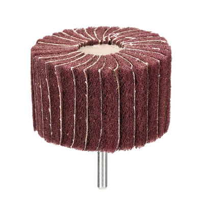 Harfington Shank Mounted Flap Wheel Buffing Polishing Wheel Red