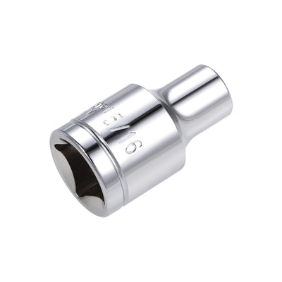Harfington Square Drive 6-Point Shallow Socket, Cr-V