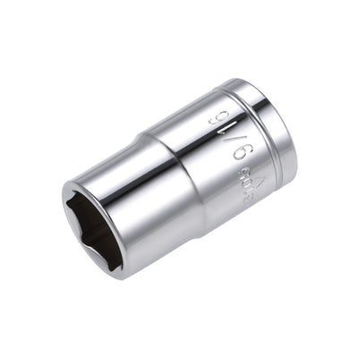 Harfington Square Drive 6-Point Shallow Socket, Cr-V