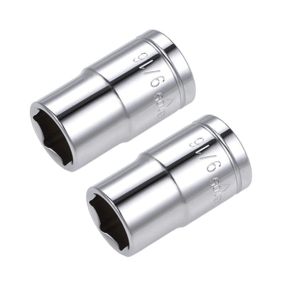 Harfington Square Drive 6-Point Shallow Socket SAE, Cr-V