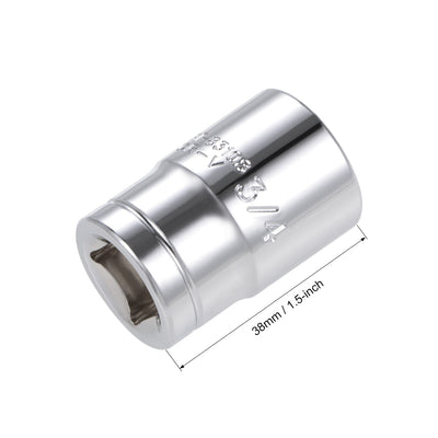 Harfington Square Drive 6-Point Shallow Socket, Cr-V