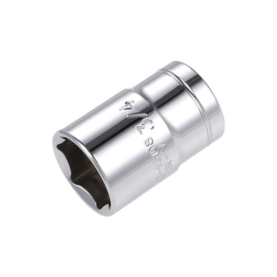 Harfington Square Drive 6-Point Shallow Socket, Cr-V