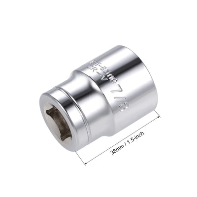 Harfington Square Drive 6-Point Shallow Socket, Cr-V