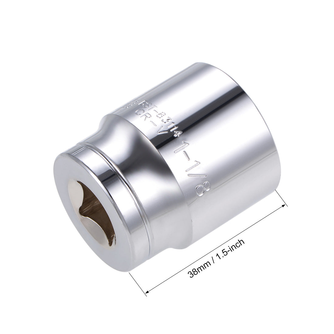 Harfington Square Drive 6-Point Shallow Socket, Cr-V