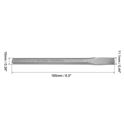 Harfington Flat Chisel Cr-V Steel Octagonal Shank for Demolishing Masonry Carving Concrete Breaker