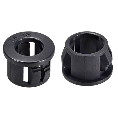 Harfington 13mm Mounted Dia Snap in Cable Hose Bushing Grommet Protector Black 100pcs