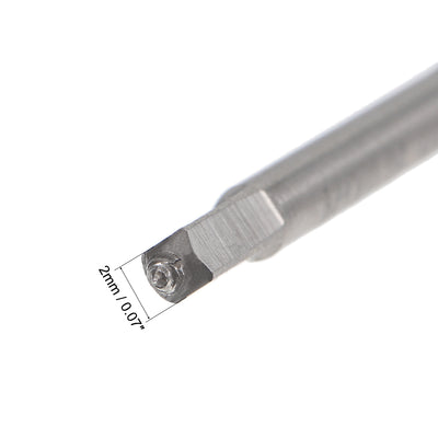 Harfington Metric Machine Tap 3 Straight Flutes High Speed Steel 10pcs