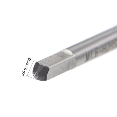 Harfington Metric Machine Tap 3 Straight Flutes High Speed Steel 10pcs