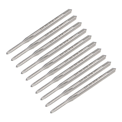 Harfington Metric Machine Tap 3 Straight Flutes High Speed Steel 10pcs