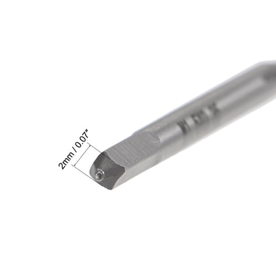 Harfington Metric Machine Tap 3 Straight Flutes High Speed Steel 10pcs