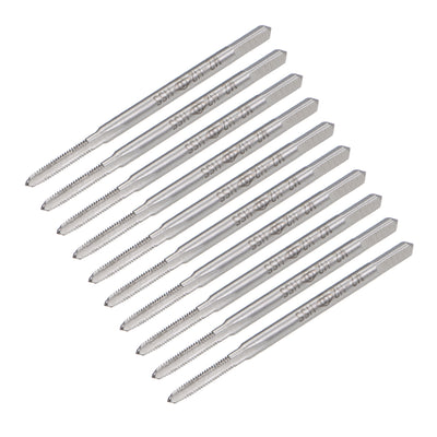 Harfington Metric Machine Tap 3 Straight Flutes High Speed Steel 10pcs