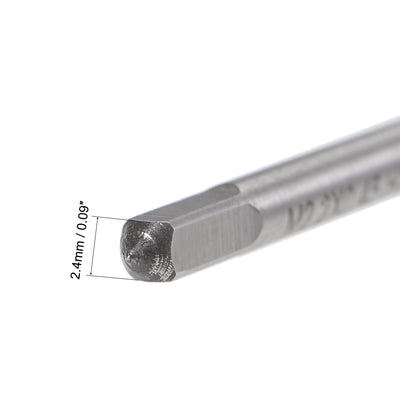 Harfington Metric Machine Tap 3 Straight Flutes High Speed Steel 10pcs