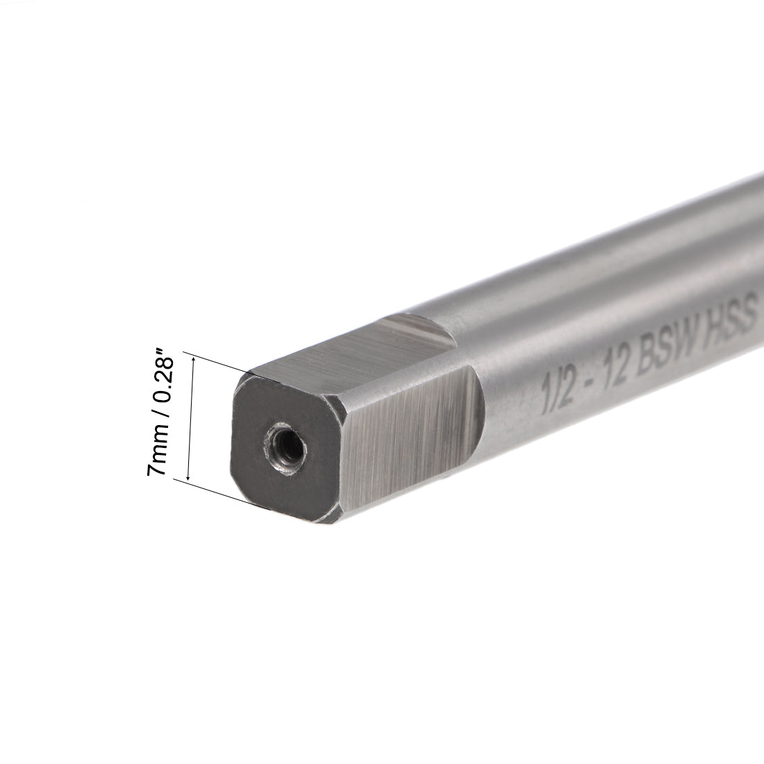 Harfington Machine Tap BSW Thread Pitch H2 4 Straight Flutes High Speed Steel