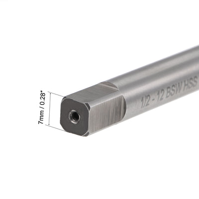 Harfington Machine Tap BSW Thread Pitch H2 4 Straight Flutes High Speed Steel