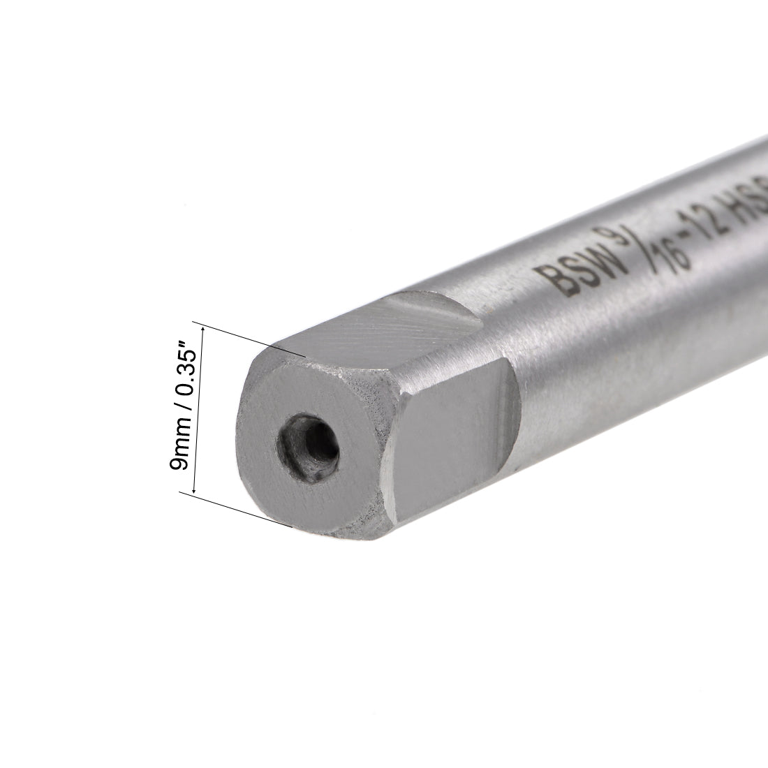 Harfington Machine Tap BSW Thread Pitch H2 4 Straight Flutes High Speed Steel