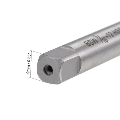 Harfington Machine Tap BSW Thread Pitch H2 4 Straight Flutes High Speed Steel