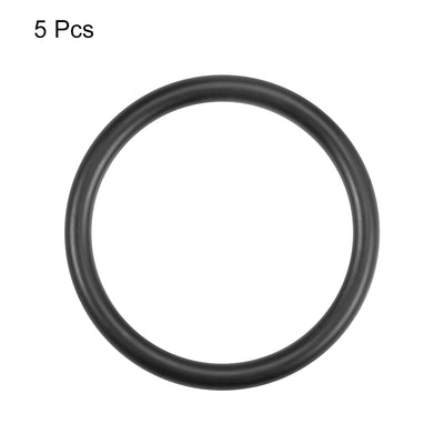 Harfington O-Rings Nitrile Rubber Round Seal Gasket 5Pcs