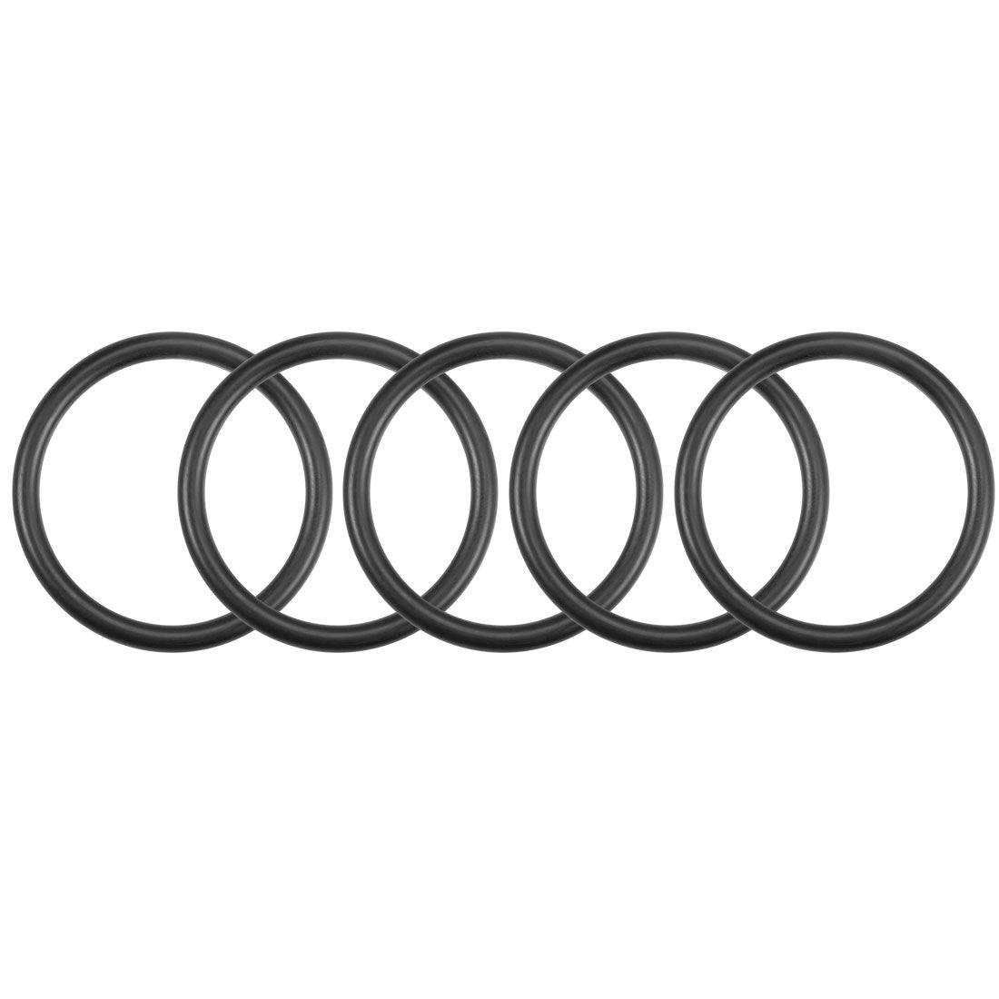 Harfington O-Rings Nitrile Rubber Round Seal Gasket 5Pcs