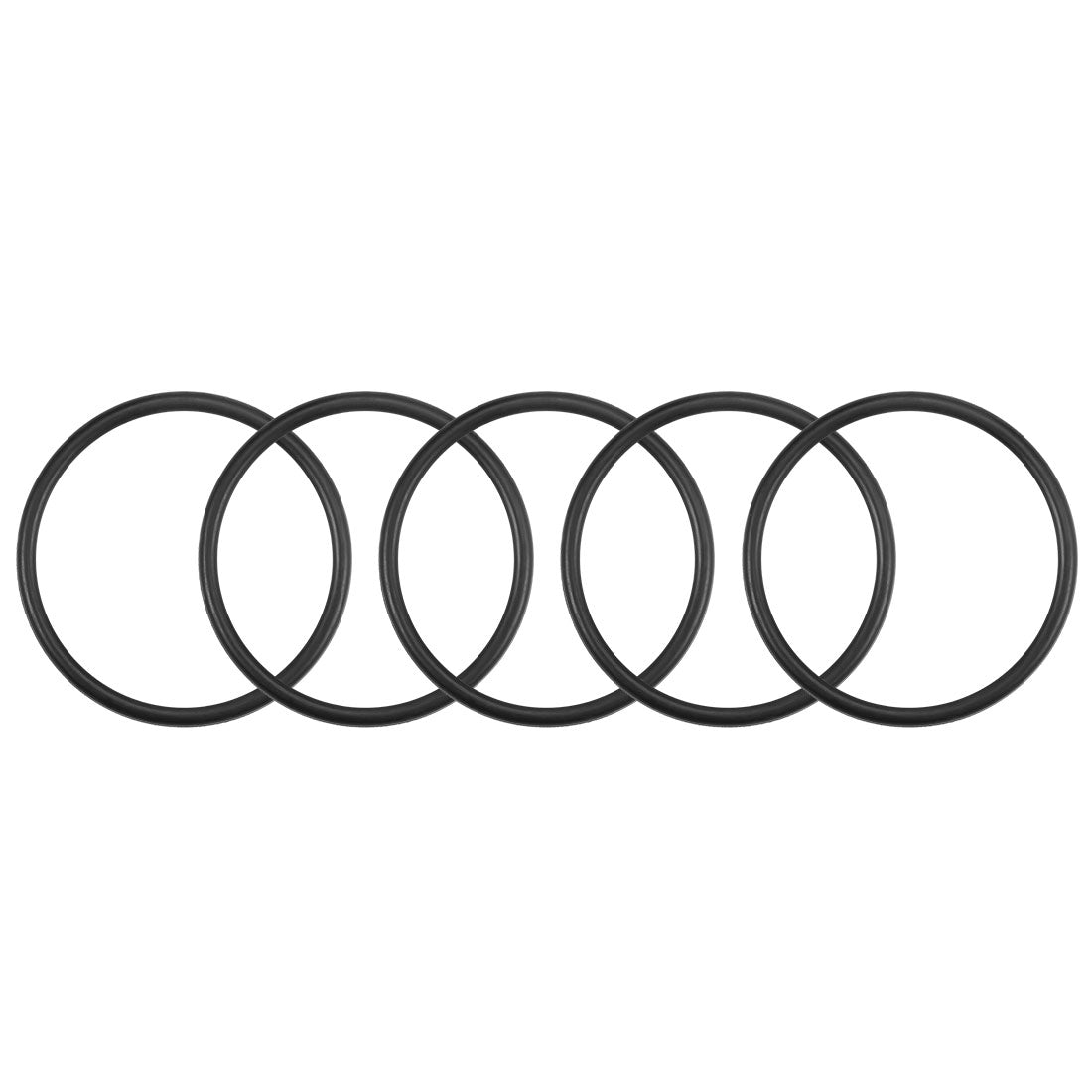 Harfington O-Rings Nitrile Rubber Round Seal Gasket 5Pcs