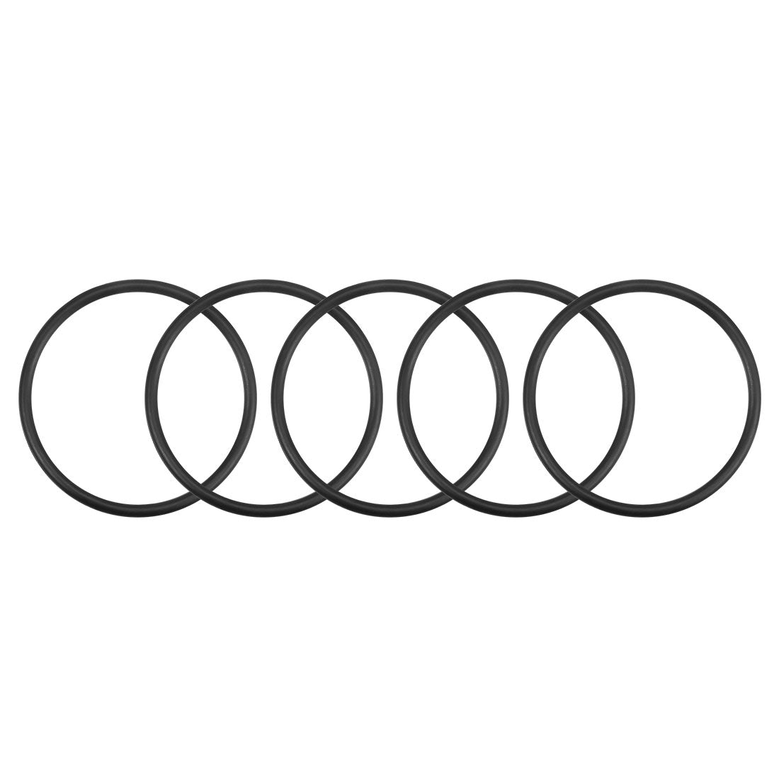 Harfington O-Rings Nitrile Rubber Round Seal Gasket 5 Pieces