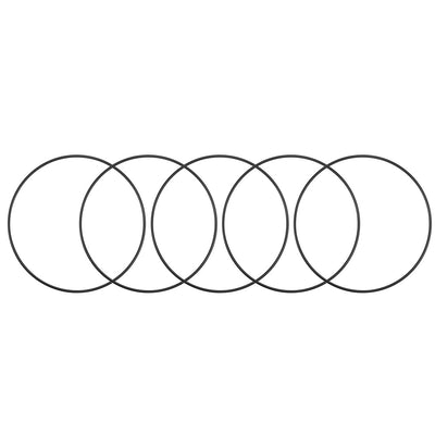 Harfington O-Rings Nitrile Rubber Round Seal Gasket 5 Pieces