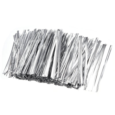 Harfington Inches Metallic Twist Ties for Bags 1000pcs