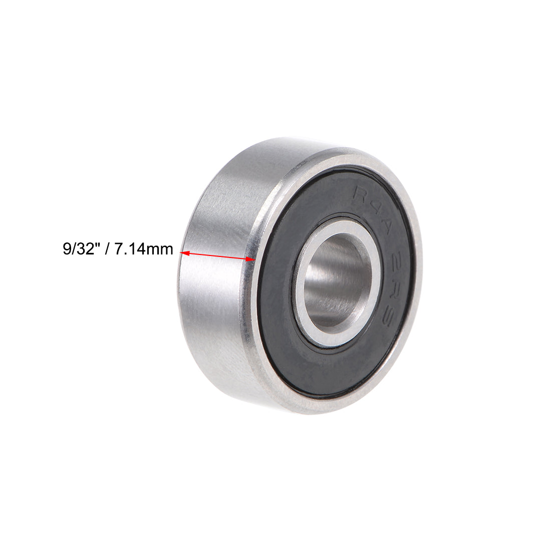 uxcell Uxcell Deep Groove Ball Bearings Inch Double Sealed Chrome Steel ABEC1 Z1
