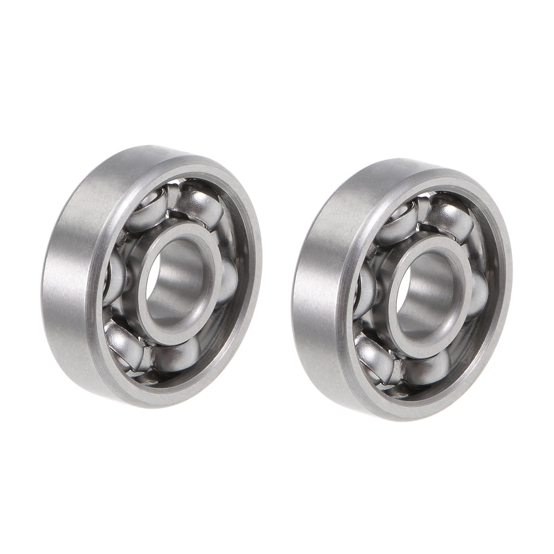 Harfington R4A Ball Bearing 1/4"x3/4"x7/32" Open Type ABEC-1 Bearings 2pcs