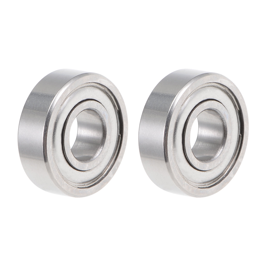 Harfington SR4ZZ Stainless Steel Ball Bearing 1/4"x5/8"x0.196" Shielded R4ZZ Bearings 2pcs