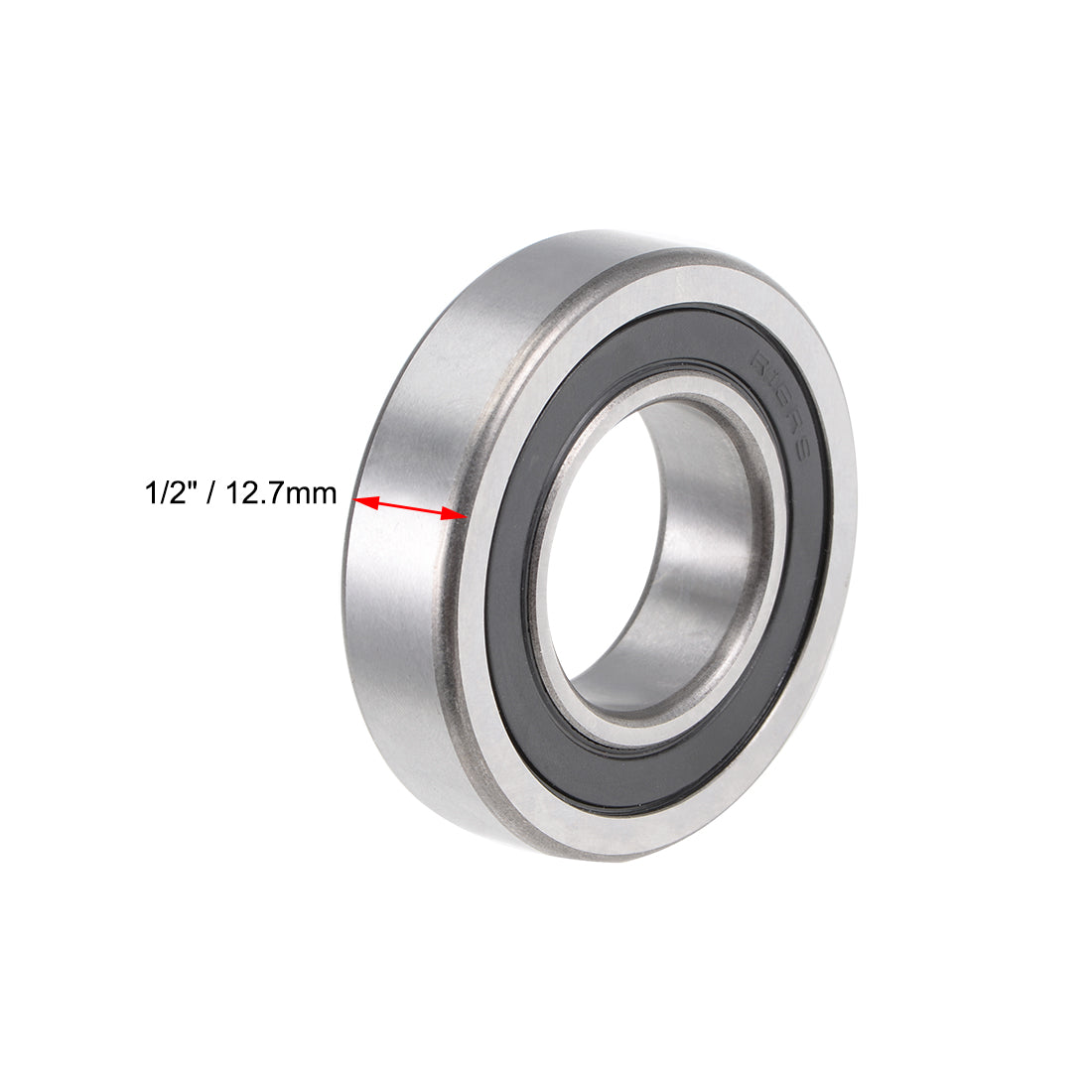 uxcell Uxcell Deep Groove Ball Bearings Inch Double Sealed Chrome Steel ABEC1 Z1