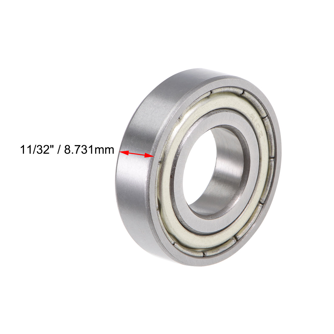 Harfington R10ZZ Deep Groove Ball Bearing 5/8"x1-3/8"x11/32" Double Shielded Z2 Lever Bearings 5pcs