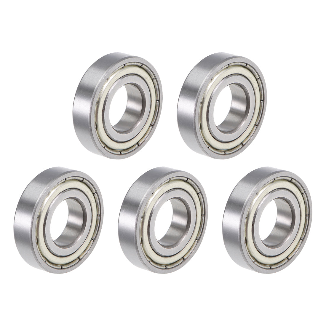 Harfington R10ZZ Deep Groove Ball Bearing 5/8"x1-3/8"x11/32" Double Shielded Z2 Lever Bearings 5pcs