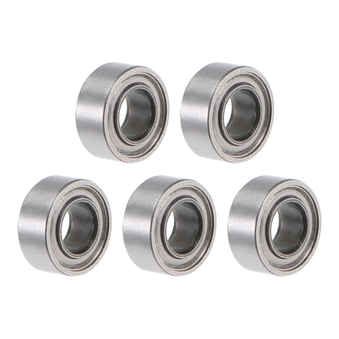 Harfington SMR63ZZ Stainless Steel Ball Bearing 3x6x2.5mm Shielded MR63ZZ Bearings 5pcs