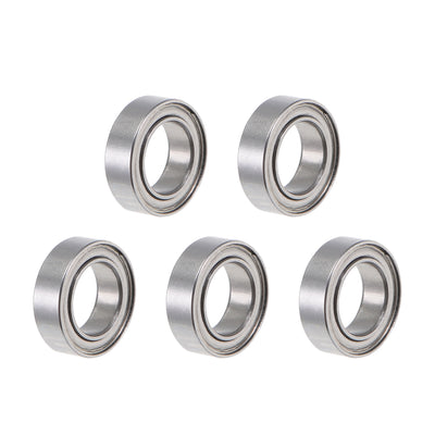Harfington SMR106ZZ Stainless Steel Ball Bearing 6x10x3mm Shielded MR106ZZ Bearings 5pcs