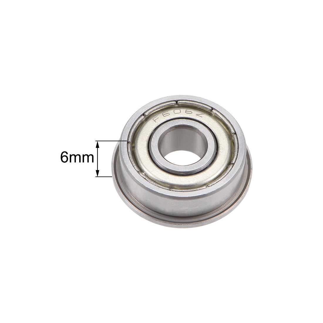 Harfington Flange Deep Groove Ball Bearings Double Shield Chrome Steel