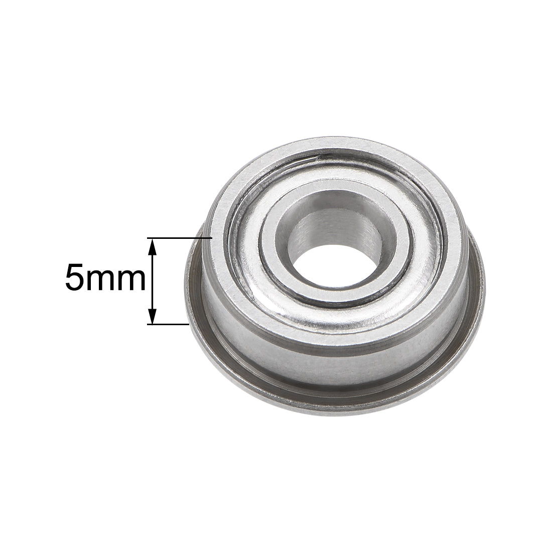 Harfington Flange Deep Groove Ball Bearings Double Shield Chrome Steel