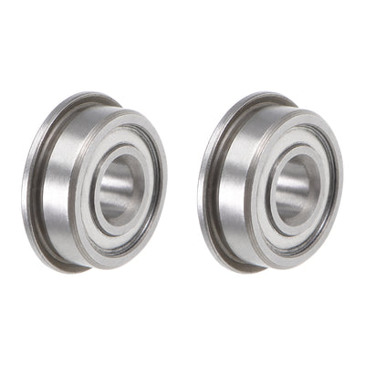 Harfington Flange Deep Groove Ball Bearings Double Shield Chrome Steel