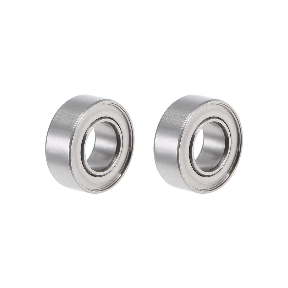 Harfington SR188ZZ Stainless Steel Ball Bearing 1/4"x1/2"x3/16" Double Shielded Bearings 2pcs