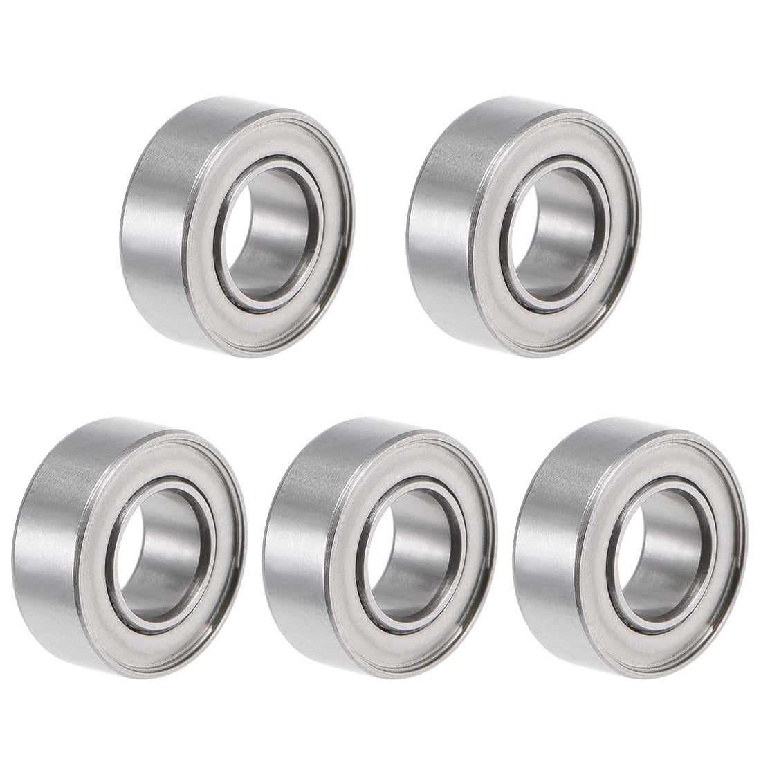 Harfington SR188ZZ Stainless Steel Ball Bearing 1/4"x1/2"x3/16" Double Shielded R188ZZ Bearings 5pcs