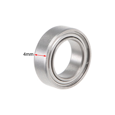 Harfington SMR138ZZ Stainless Steel Ball Bearing 8x13x4mm Shielded MR138ZZ Bearings