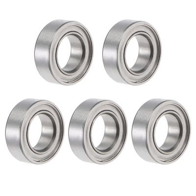 Harfington SMR95ZZ Stainless Steel Ball Bearing 5x9x3mm Shielded MR95ZZ Bearings 5pcs