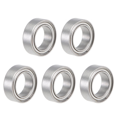 Harfington SMR85ZZ Deep Groove Ball Bearings 5x8x2.5mm Stainless Steel Double Shielded 5pcs