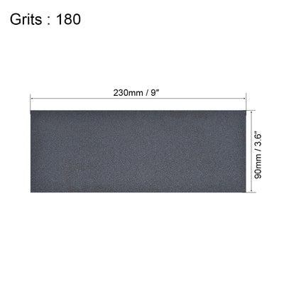 Harfington Wet Dry Waterproof Sandpaper Assortment Abrasive Paper Sheets for Wood Furniture Metal Polishing