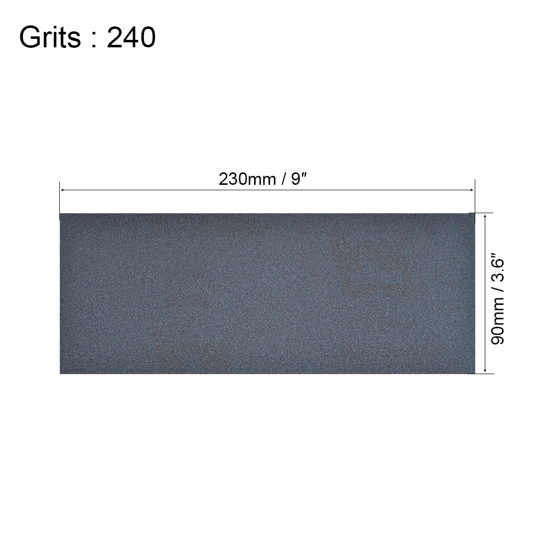 Harfington Wet Dry Waterproof Sandpaper Assortment Abrasive Paper Sheets for Wood Furniture Metal Polishing