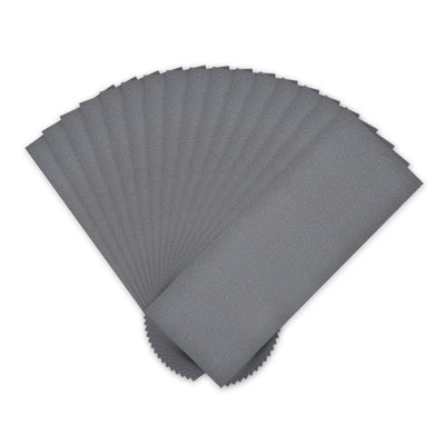 Harfington 15pcs 2000 Grits Wet Dry Waterproof Sandpaper 3.6" x 9" Sanding Paper Yellow