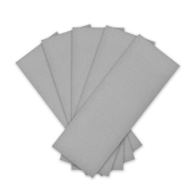 Harfington 5pcs 3000 Grits Wet Dry Waterproof Sandpaper 3.6" x 9" Sanding Paper Blue